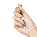 Faux ongles adhésifs petits fantômes femme Halloween