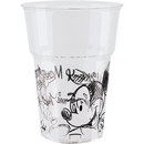 8 Gobelets plastique Mickey black and white™ 25 cl