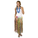 Jupe longue multicolore Hawaï femme