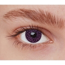 Lentilles de contact fantaisie violet léopard