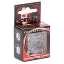 Lentilles de contact oeil reptile blanc adulte