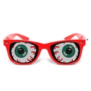 Lunettes humoristiques Mishka rouge