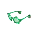 Lunettes étoiles verte LED