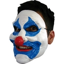 Masque clown bleu adulte Halloween