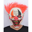 Masque latex clown de l\'enfer adulte Halloween