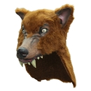 Masque loup marron adulte