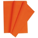 Nappe en papier orange 120x180