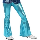 Pantalon disco homme bleu