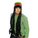 Perruque et bonnet rasta adulte