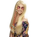 Perruque hippie blonde femme