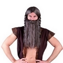 Perruque viking avec barbe adulte