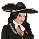 Sombrero noir adulte