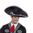 Sombrero noir adulte