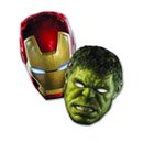 6 Masques Hulk et Iron Man Avengers l\'Ère d\'Ultron