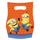 6 Sachets pour fête Minions