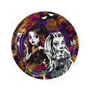 8 assiettes rondes en carton Monster High™ 23 cm