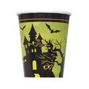 8 Gobelets en carton Nuit d\'Halloween 25 cl