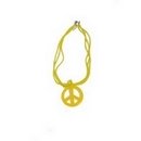 Collier hippie jaune