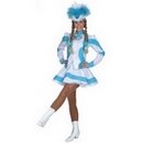 Déguisement majorette femme turquoise