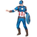 Déguisement adulte luxe Captain America™ movie 2