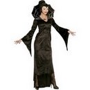 Déguisement comtesse araignée noire femme Halloween