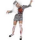 Déguisement zombie prisonnière femme Halloween