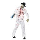 Déguisement gangster blanc zombie homme Halloween