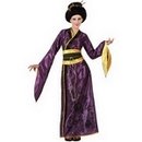 Déguisement japonaise violette femme