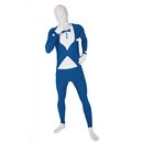 Déguisement Morphsuits™ costume bleu adulte