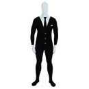 Déguisement Morphsuits Slender Man adulte