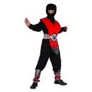 Déguisement ninja rouge garçon