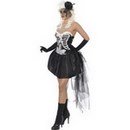 Déguisement squelette gothique femme Halloween