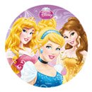 Disque azyme 20 cm Princesses Disney