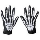 Gants squelette adulte Halloween