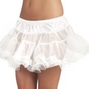 Jupon blanc en tulle femme