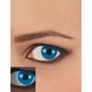 Lentilles de contact UV bleu adulte