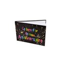 Livre d'or Anniversaire Feux d'artifice 21.5 x 15.5 cm