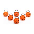 Lot 6 seaux citrouilles Halloween