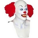 Masque clown blanc effrayant adulte Halloween