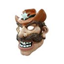 Masque cowboy adulte