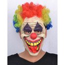 Masque latex clown adulte