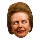 Masque carton Margaret Thatcher