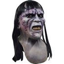 Masque intégral d\'ogre menaçant cheveux longs adulte Halloween