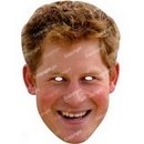 Masque carton Prince Harry