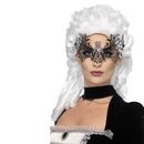 Masque toile araignée avec strass adulte Halloween