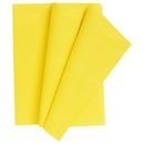 Nappe en papier jaune 120x180