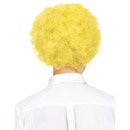 Perruque afro jaune adulte - 140g