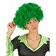 Perruque afro verte adulte - 140g