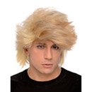 Perruque blonde homme