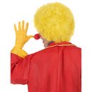 Perruque clown afro jaune adulte - 160g